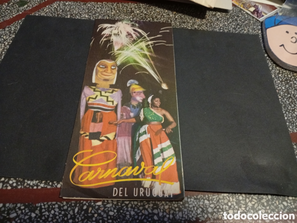 Brochures de tourisme: Folleto tur&iacute;stico carnaval del Uruguay