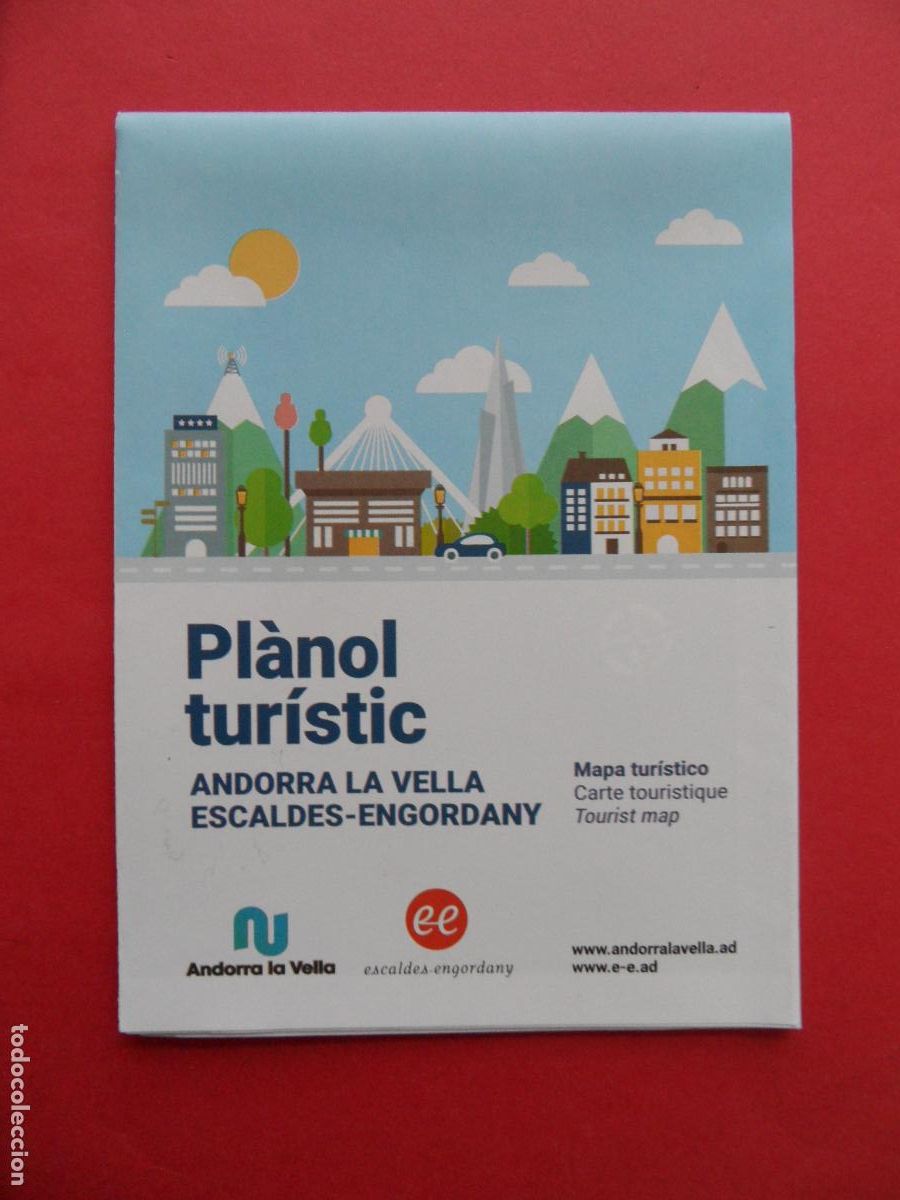 Folletos de turismo: PLANO DESPEGLABLE DE ANDORRA - Foto 1