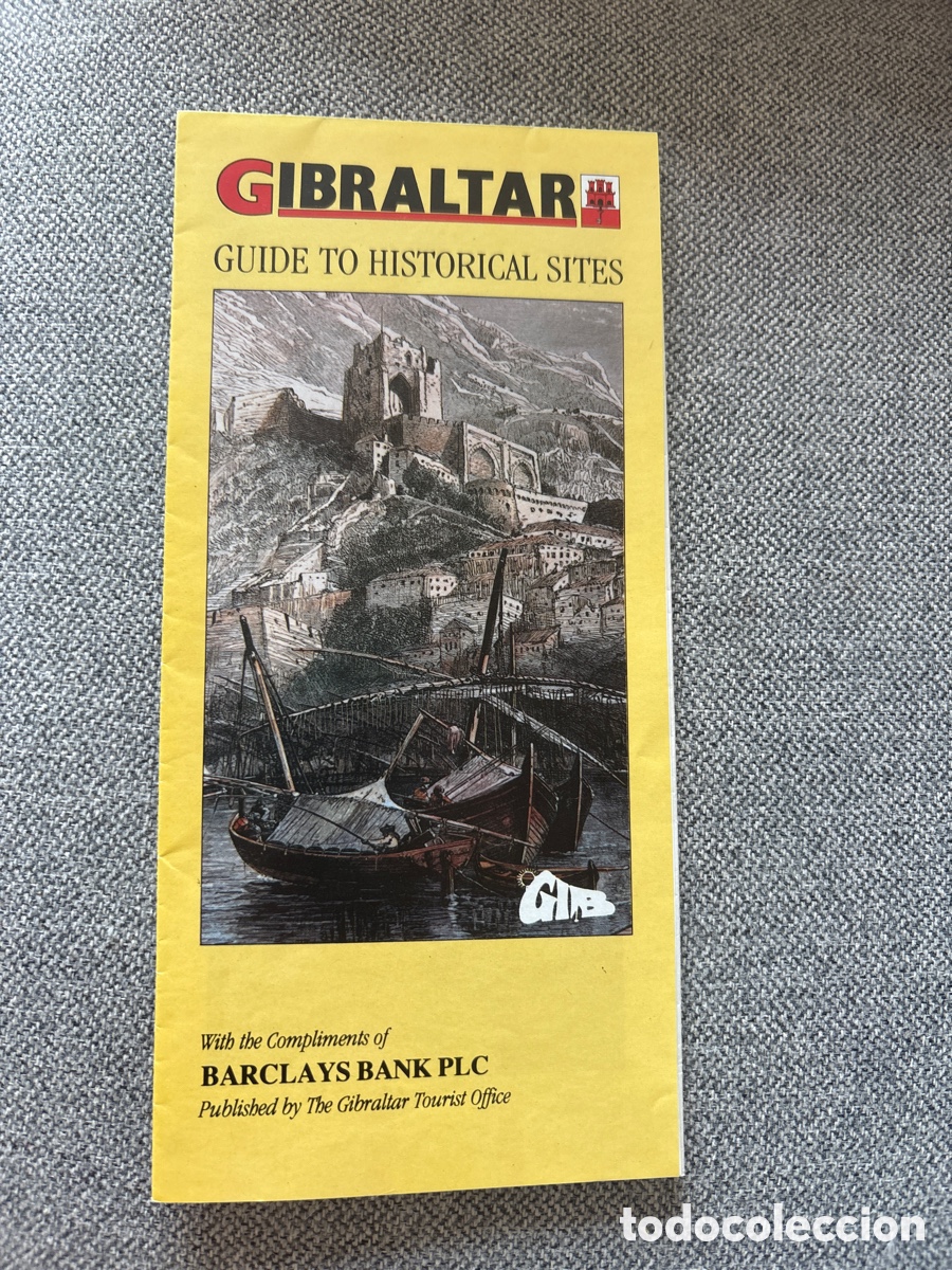 Travel Brochures: Gibraltar. Guide to historical sites. ASM