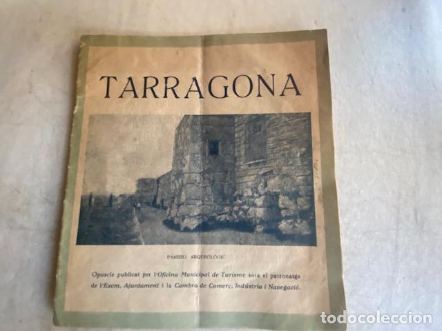 Travel Brochures: Tarragona. Antiguo folleto turistico. 8 paginas. 15 x 17 cm.