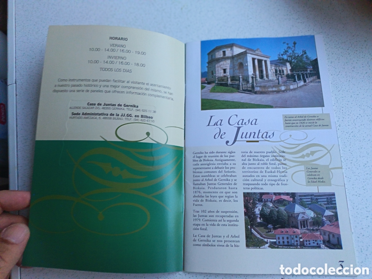 Folletos de turismo: LaCasa de Juntas de Gernika - Foto 4