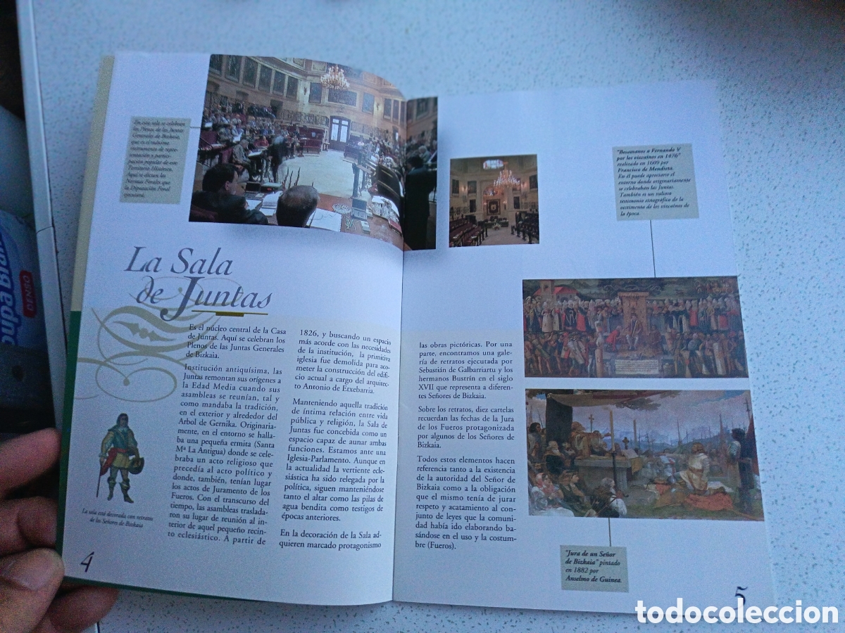 Folletos de turismo: LaCasa de Juntas de Gernika - Foto 5