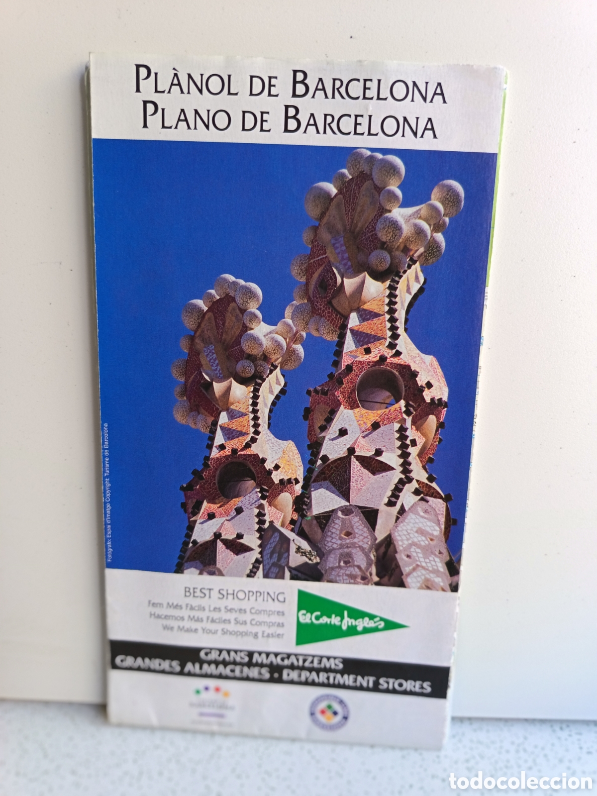 Folletos de turismo: Gran Plano de Barcelona - Foto 1
