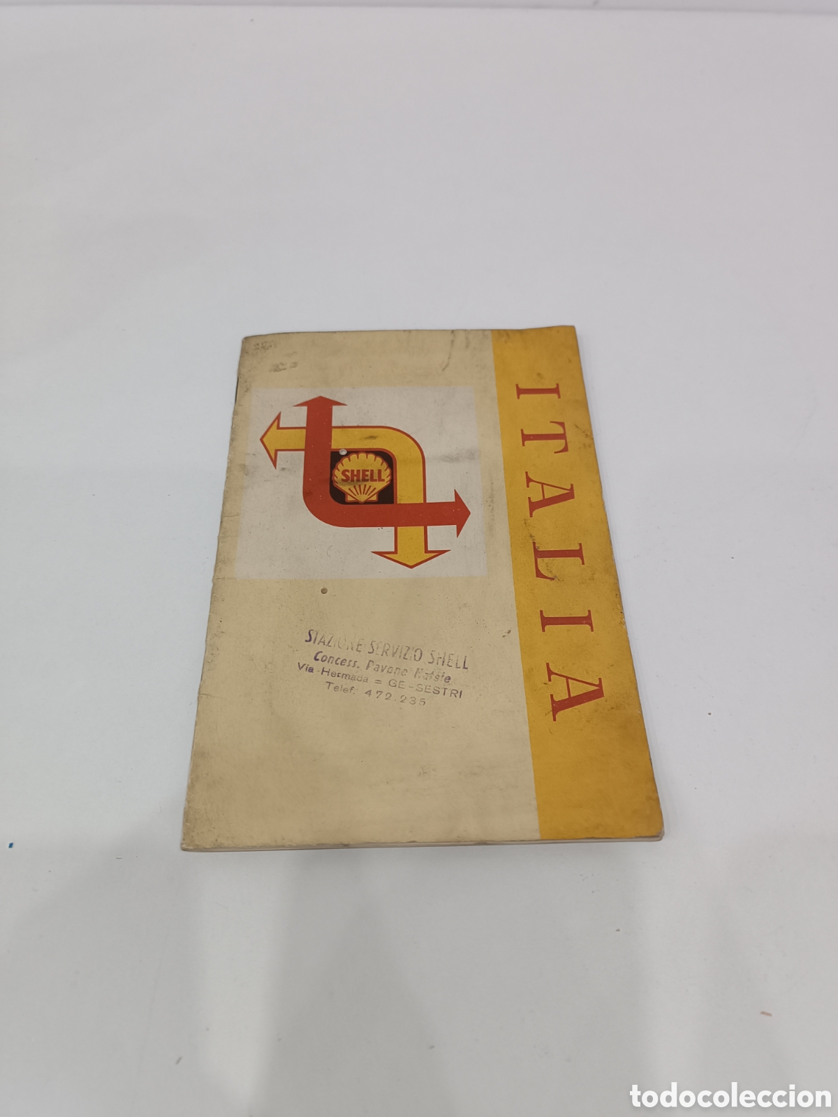 Folletos de turismo: ANTIGUA MAPA SHELL ITALIA - Foto 2