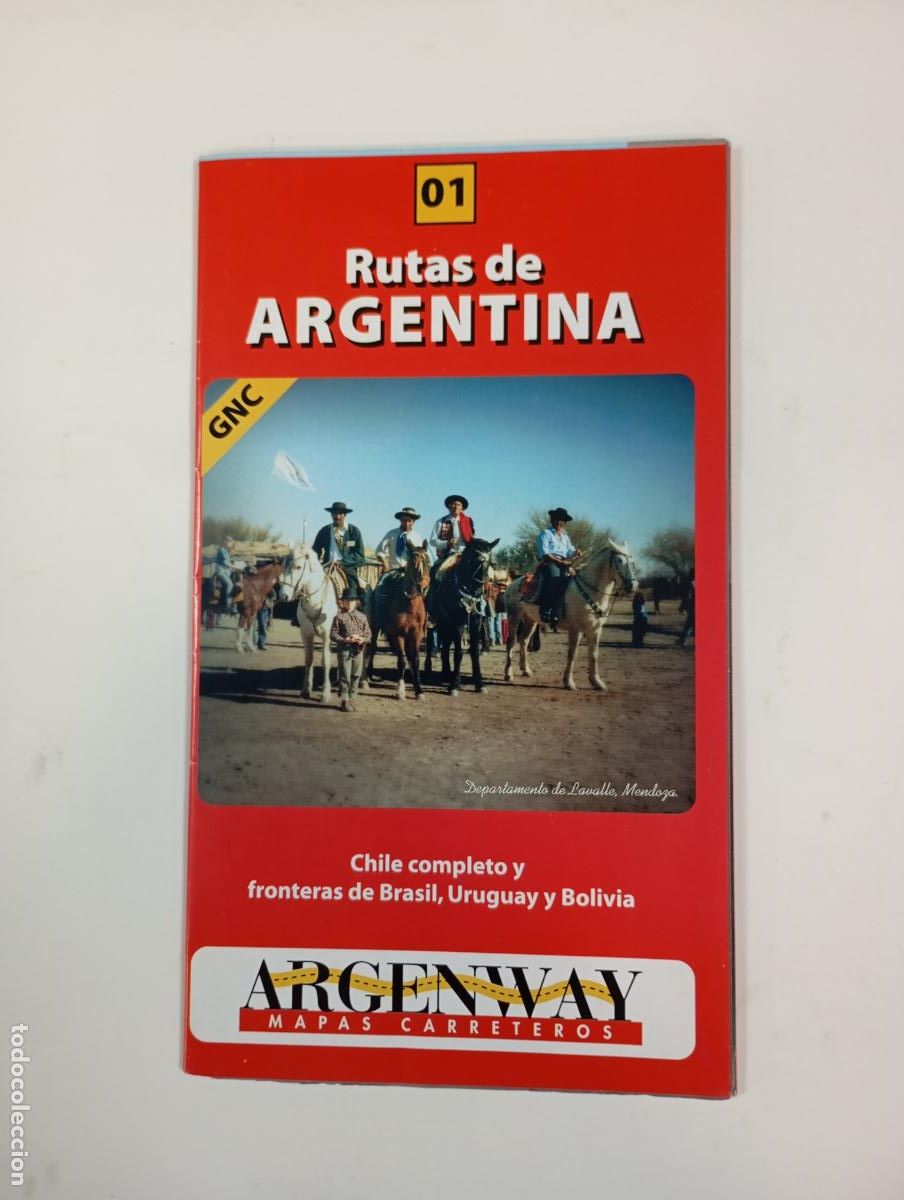 Travel Brochures: FOLLETO MAPA RUTAS DE ARGENTINA. CARRETERAS. TDKP27Q