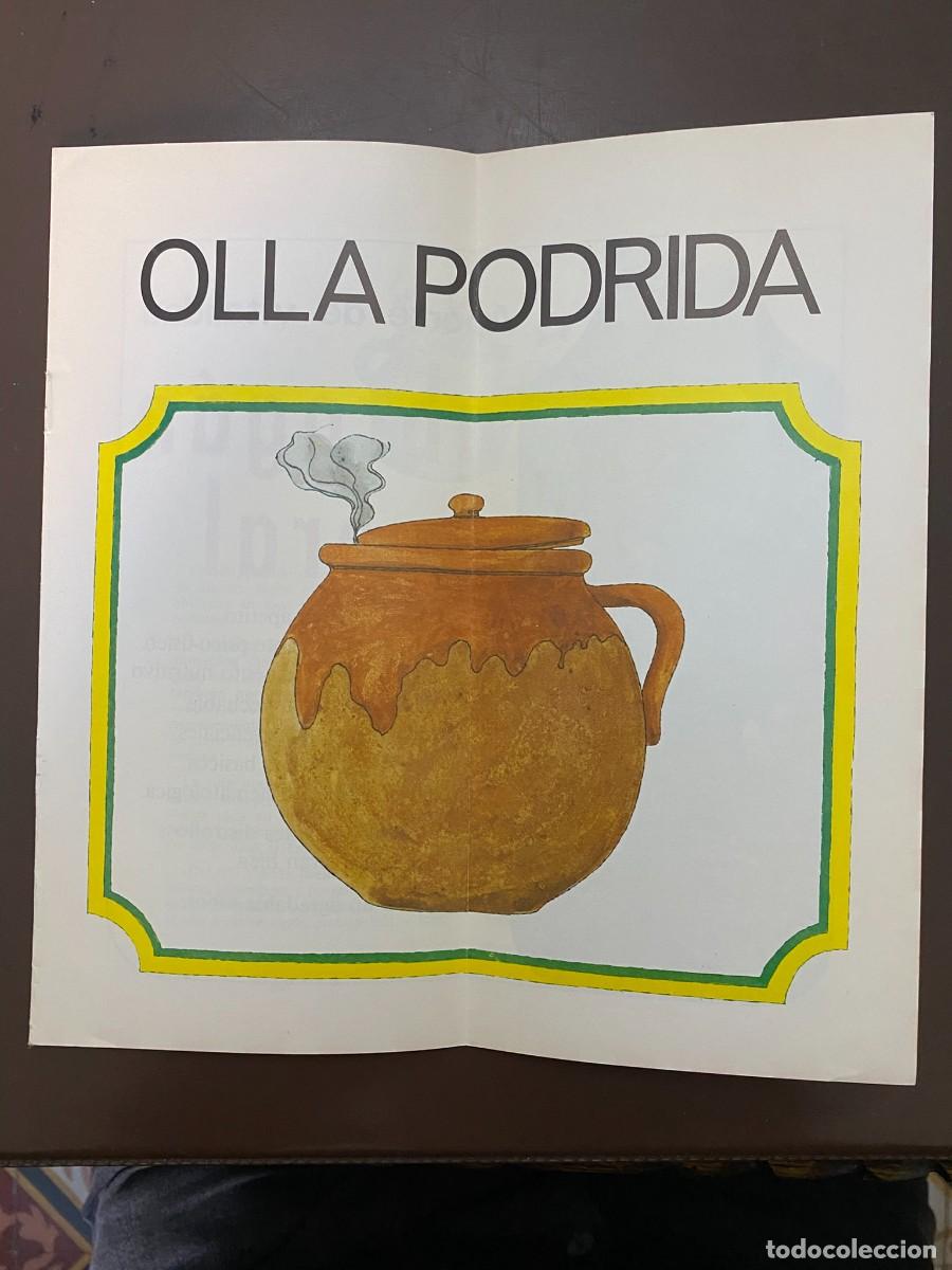 Travel Brochures: OLLA PODRIDA - FIESTAS GASTRON&Oacute;MICAS DE ESPA&Ntilde;A N&ordm; 3/34 FOLLETO PUBLICITARIO ABROG&Aacute;N 1973