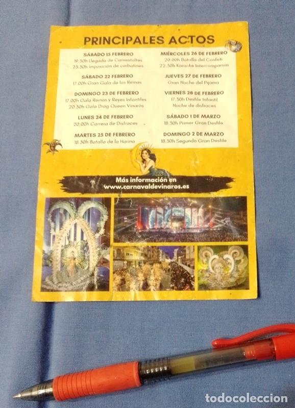 Folletos de turismo: Folleto programa Carnaval de Vinar&oacute;s 2025 - Foto 2