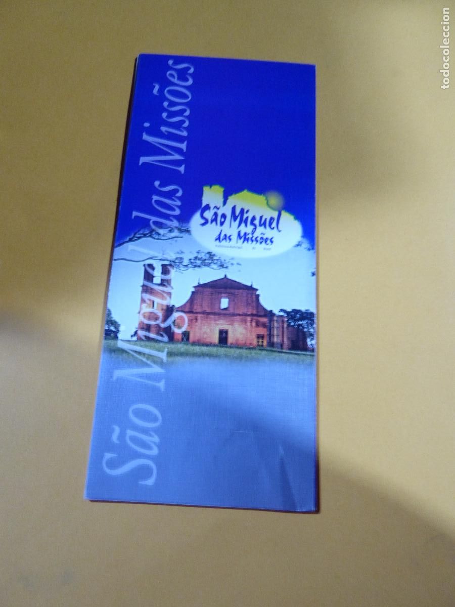 Folletos de turismo: FOLLETO PUBLICITARIO SAO MIGUEL DAS MISSOES