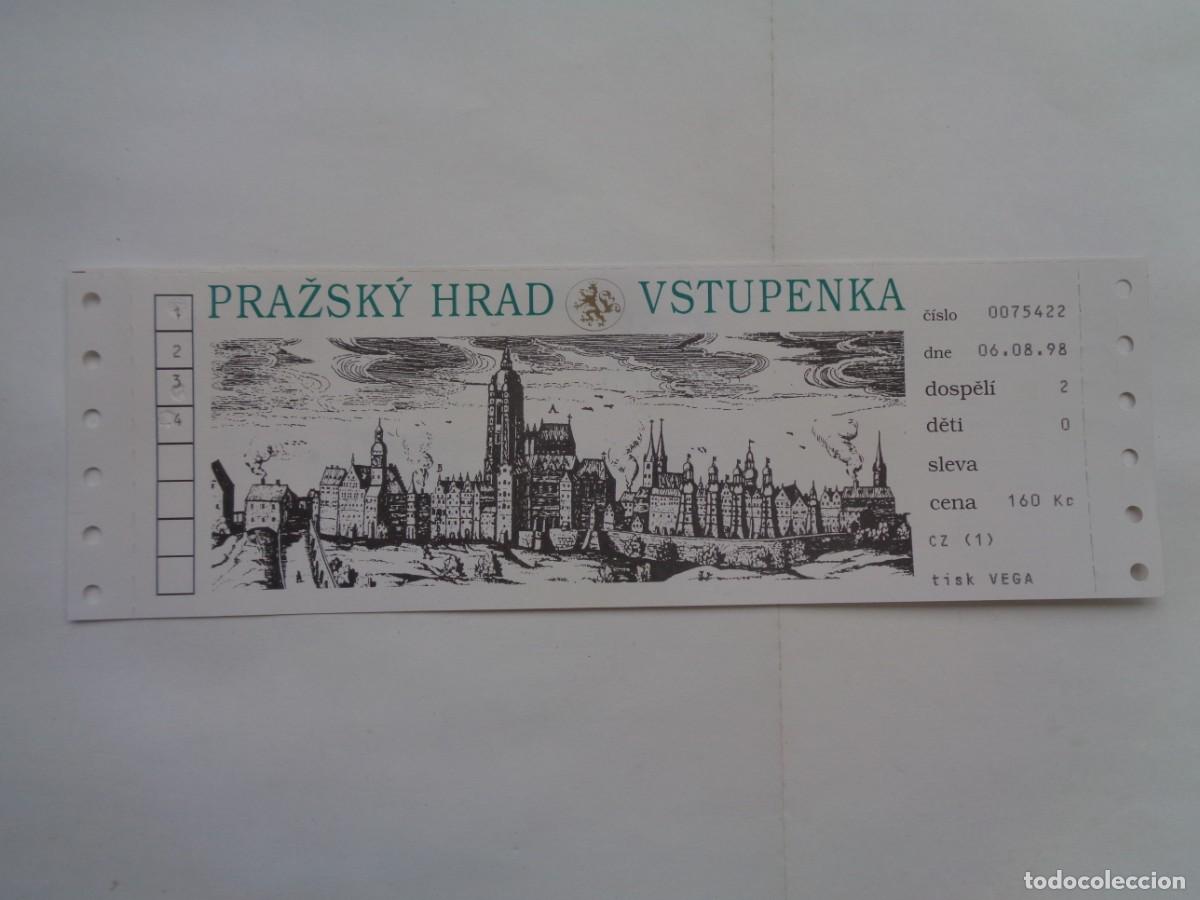 Tourismusbrosch&uuml;ren: ENTRADA AL CASTILLO DE PRAGA , 1998