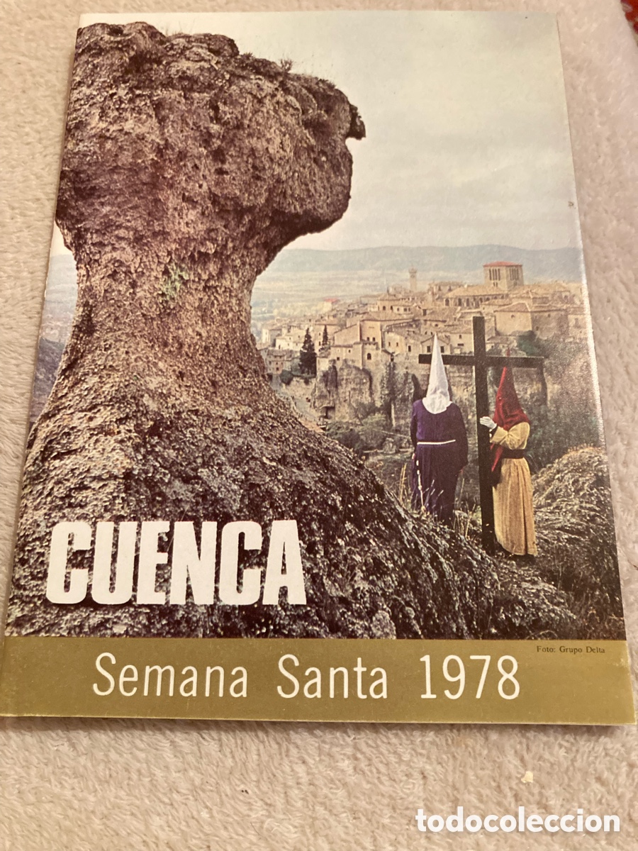 Folletos de turismo: Cuenca, programa Semana Santa 1978 - Foto 1