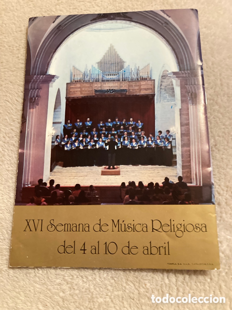 Folletos de turismo: Cuenca, programa Semana Santa 1977 - Foto 3