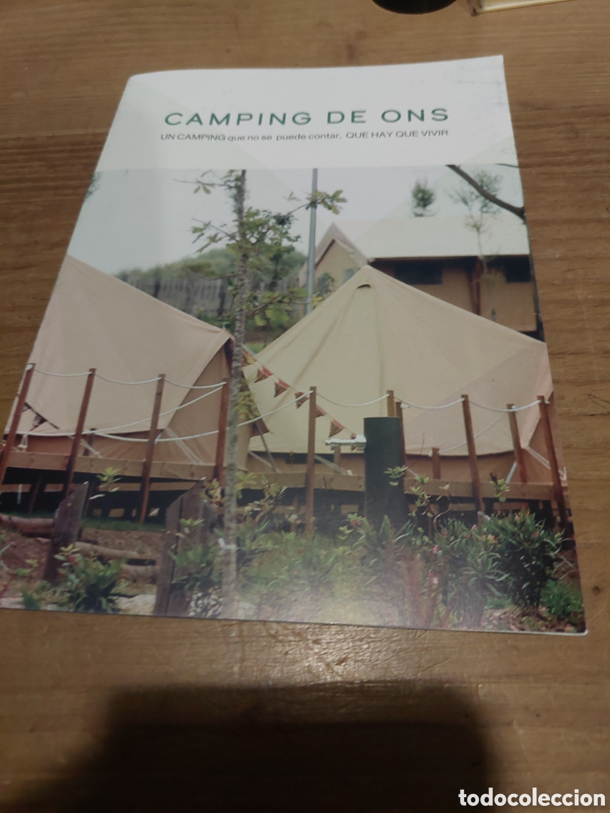 Folletos de turismo: CAMBADOS CAMPING DE ONS DIPTICO - Foto 1
