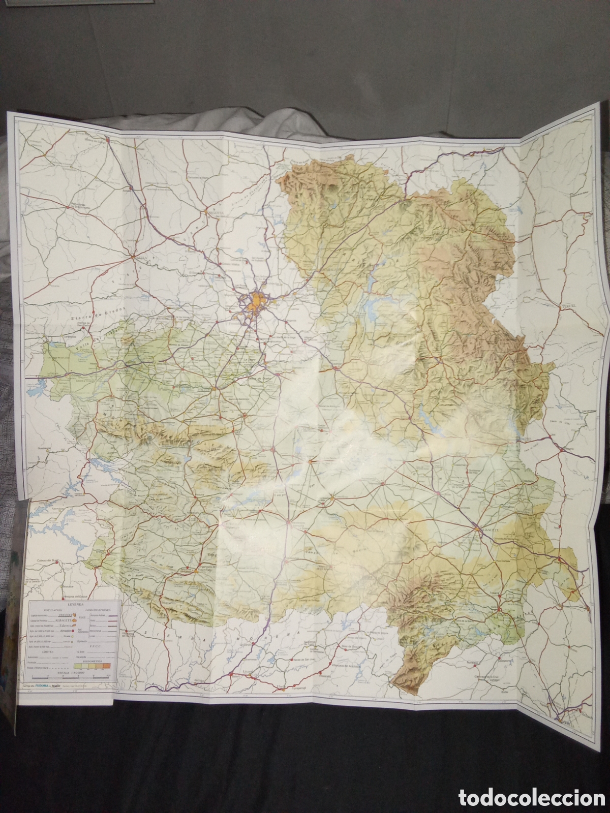 Folletos de turismo: MAPA TUR&Iacute;STICO DE CASTILLA LA MANCHA - Foto 2
