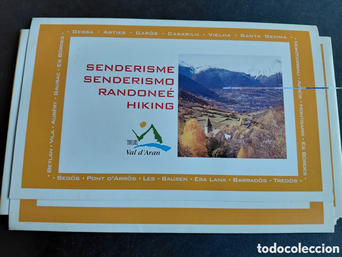Brochures de tourisme: Senderismo en Vall d'Aran . Pirineos -Turismo