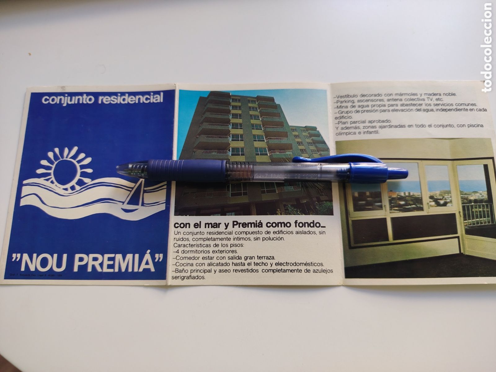 Folletos de turismo: Conjunto residencial &rdquo;Nou Premi&aacute;&rdquo; Premi&aacute; de Mar