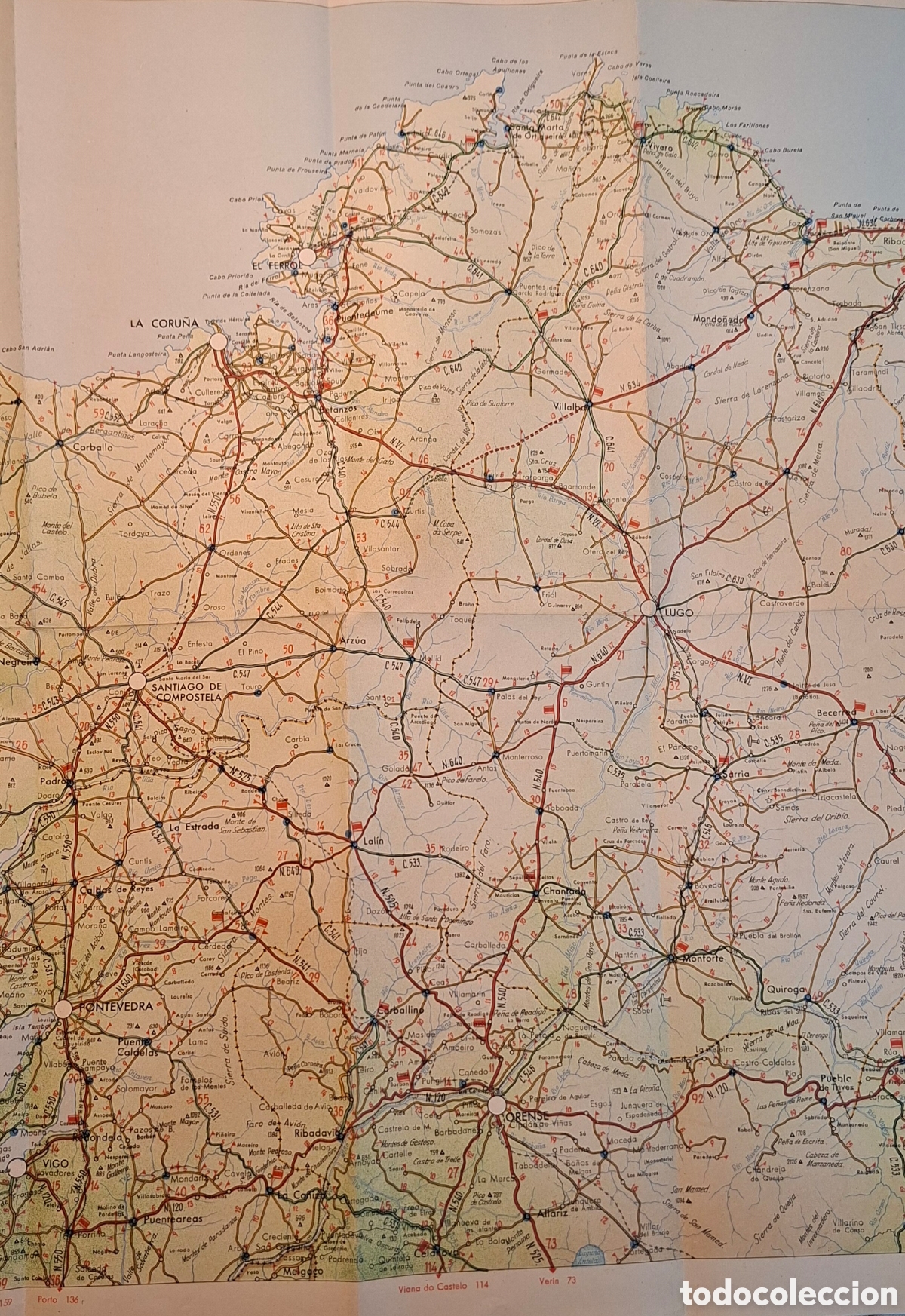 Folletos de turismo: Mapas Firestone Hispania (2 tomos) - Foto 6