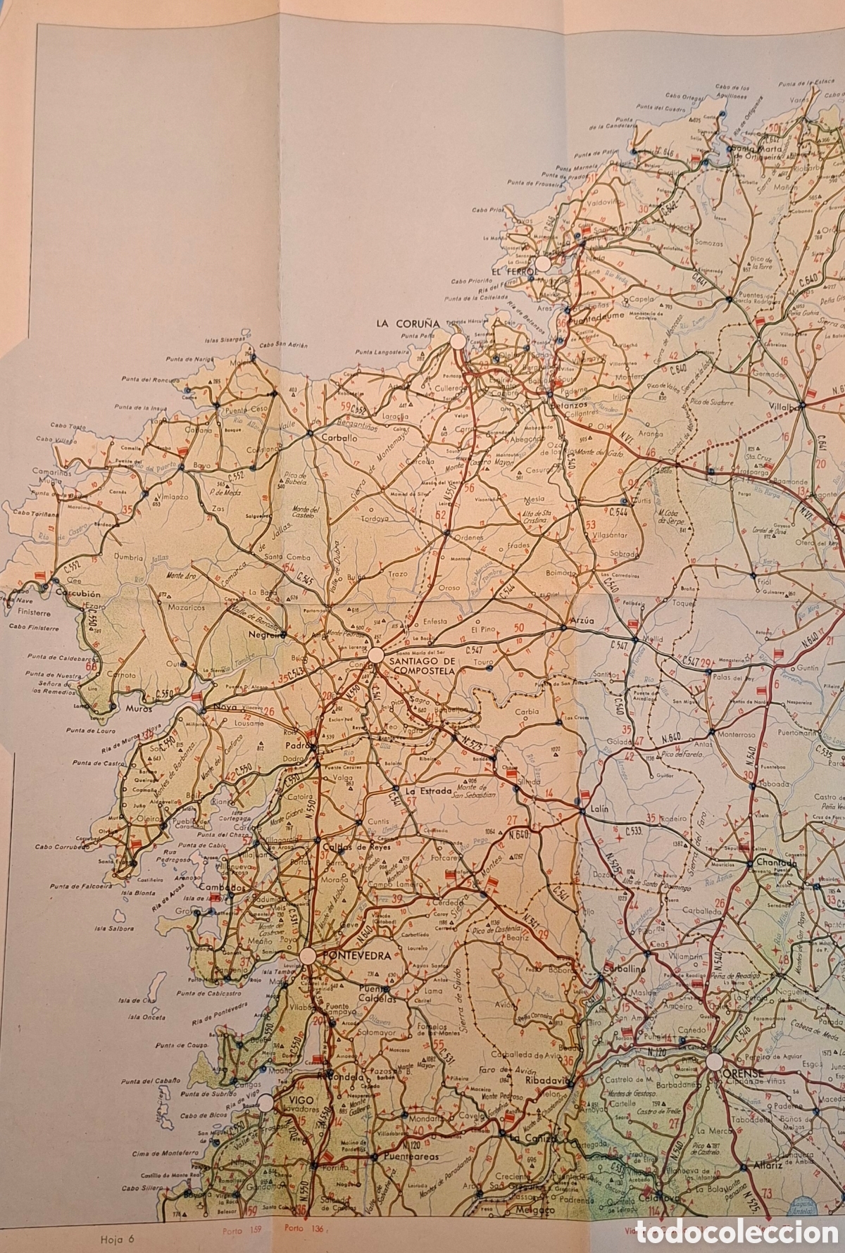 Folletos de turismo: Mapas Firestone Hispania (2 tomos) - Foto 7