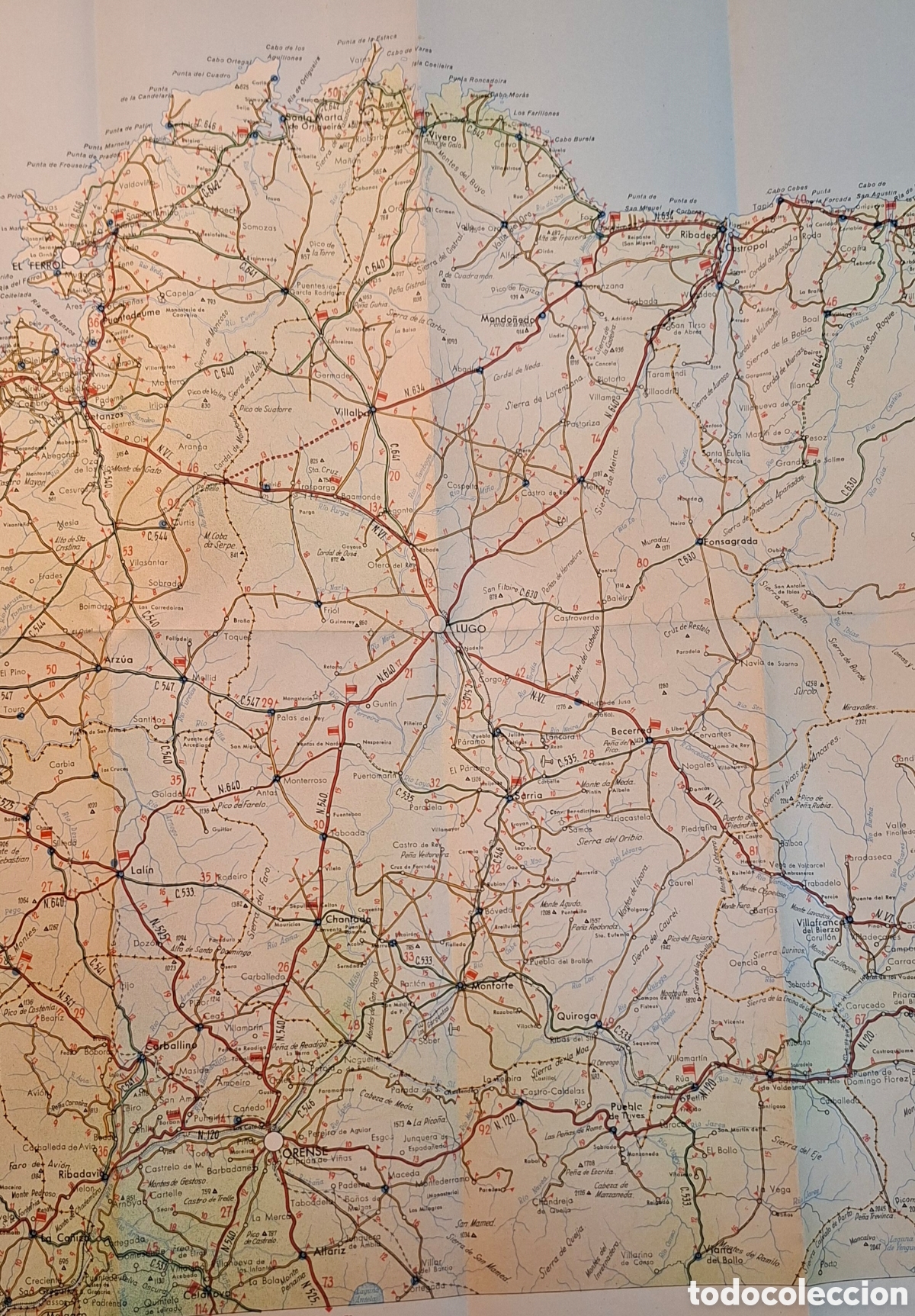 Folletos de turismo: Mapas Firestone Hispania (2 tomos) - Foto 8