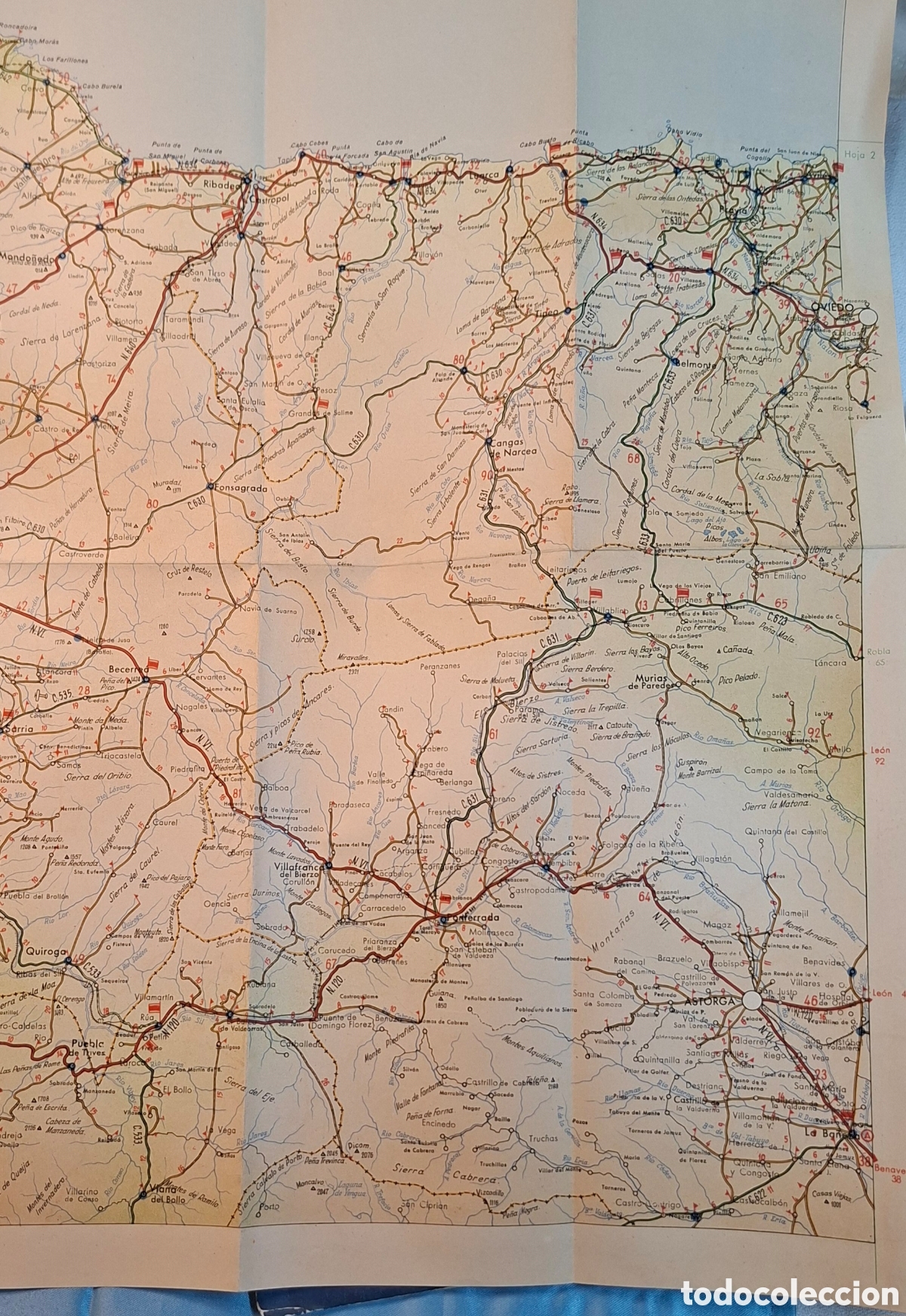 Folletos de turismo: Mapas Firestone Hispania (2 tomos) - Foto 10
