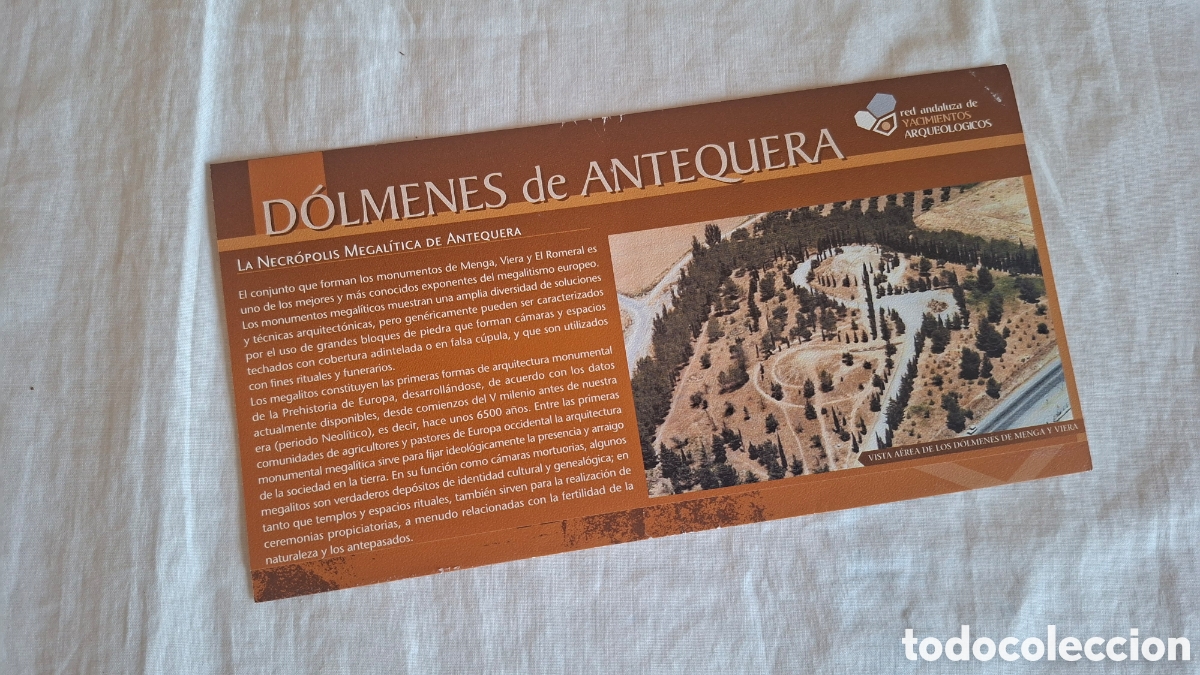 Folletos de turismo: Folleto DOLMEN ANTEQUERA