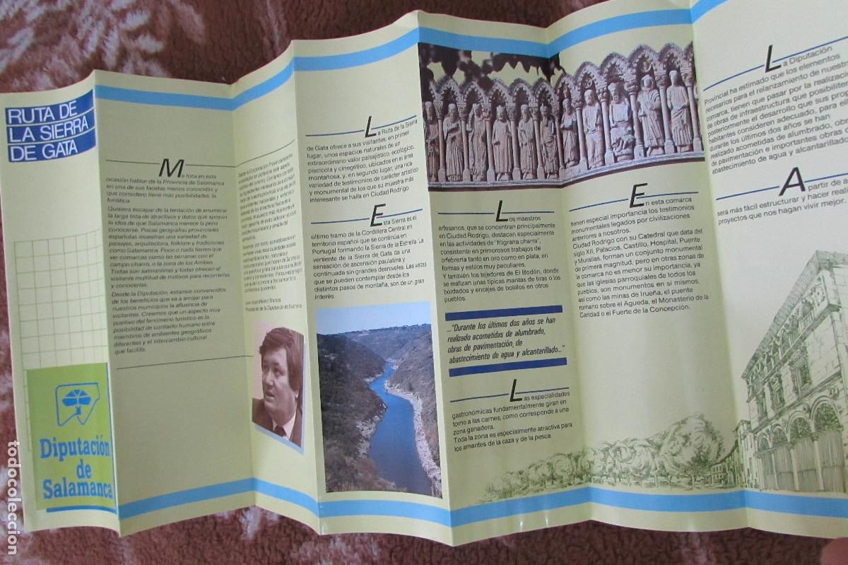 Folletos de turismo: RUTA DE LA SIERRA DE GATA-DIPUTACION DE SALAMANCA