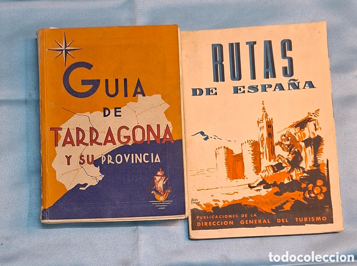 Folletos de turismo: Gu&iacute;a de Tarragona y Rutas de Espa&ntilde;a