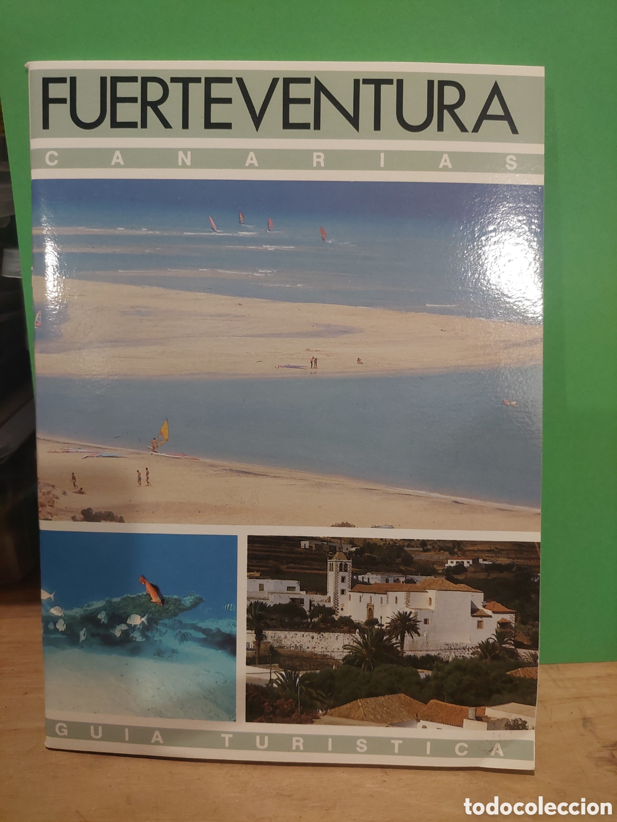 Folletos de turismo: FUERTEVENTURA PLANO INFORMATIVO FOLLETO LUBRO