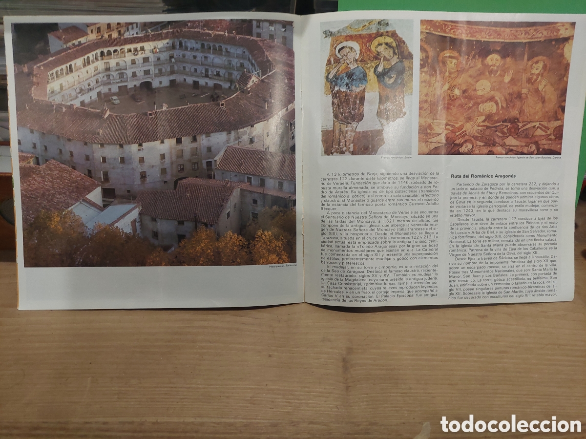 Folletos de turismo: LIBRO ZARAGOZA FOLLETO - Foto 3