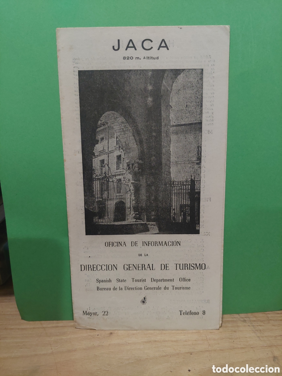 Folletos de turismo: FOLLETO VINTAGE JACA