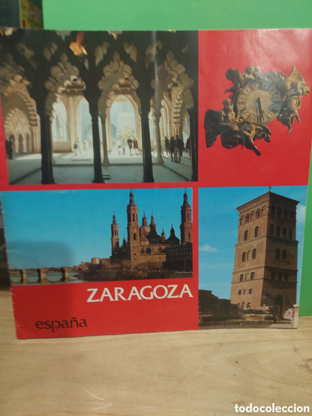 Folletos de turismo: FOLLETO PLANO INFORMATIVO ZARAGOZA