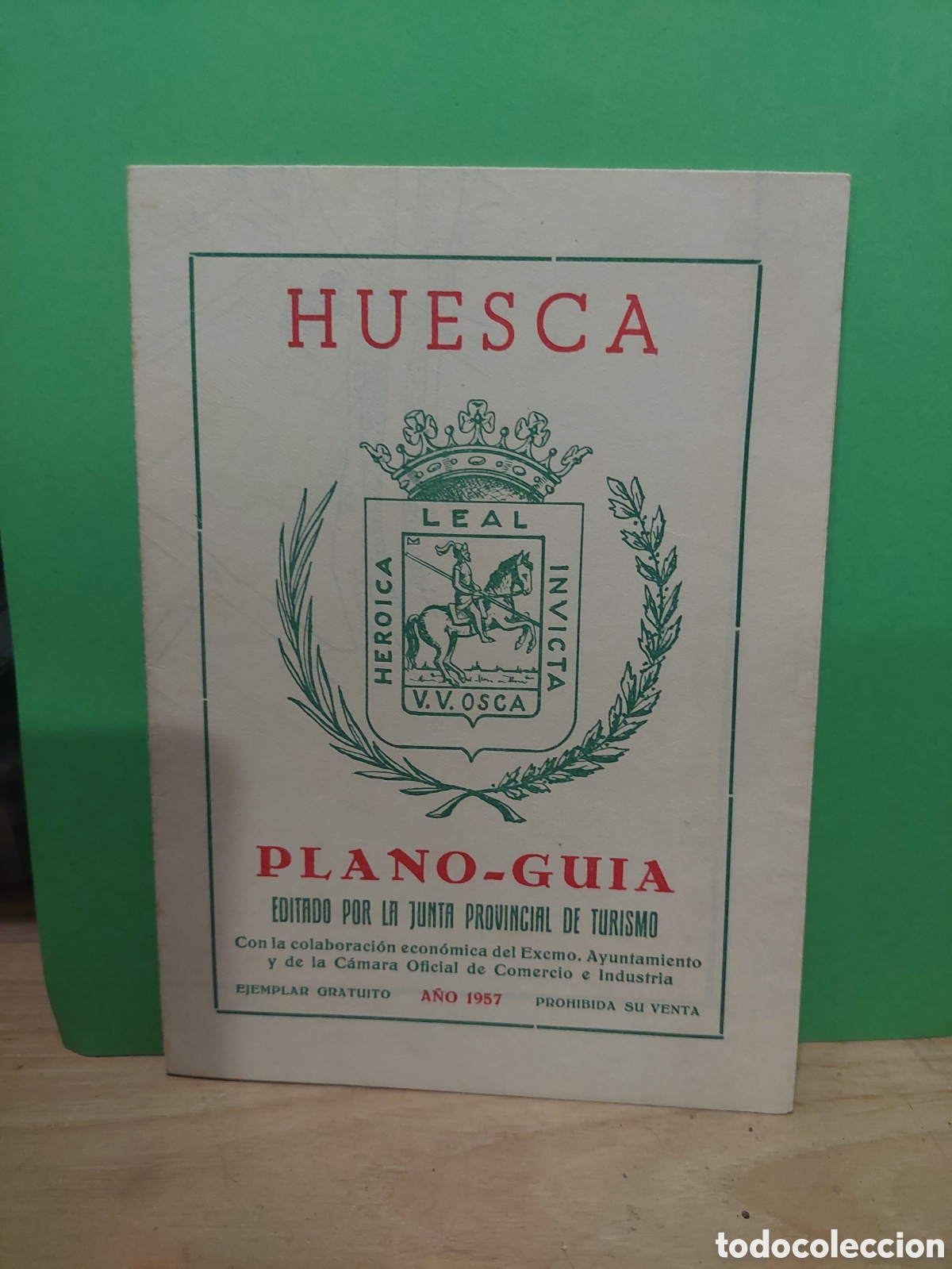 Tourismusbrosch&uuml;ren: HUESCA PLANO VINTAGE GIIA