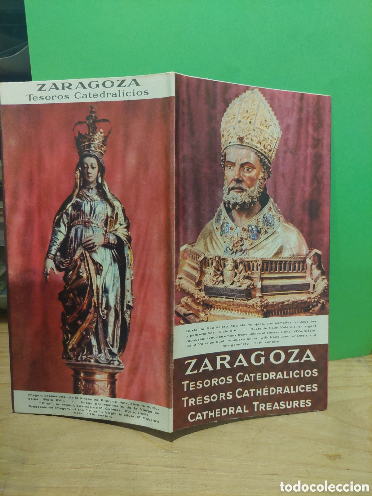 Folletos de turismo: ZARAGOZA TESOROS CATEDRALICIOS
