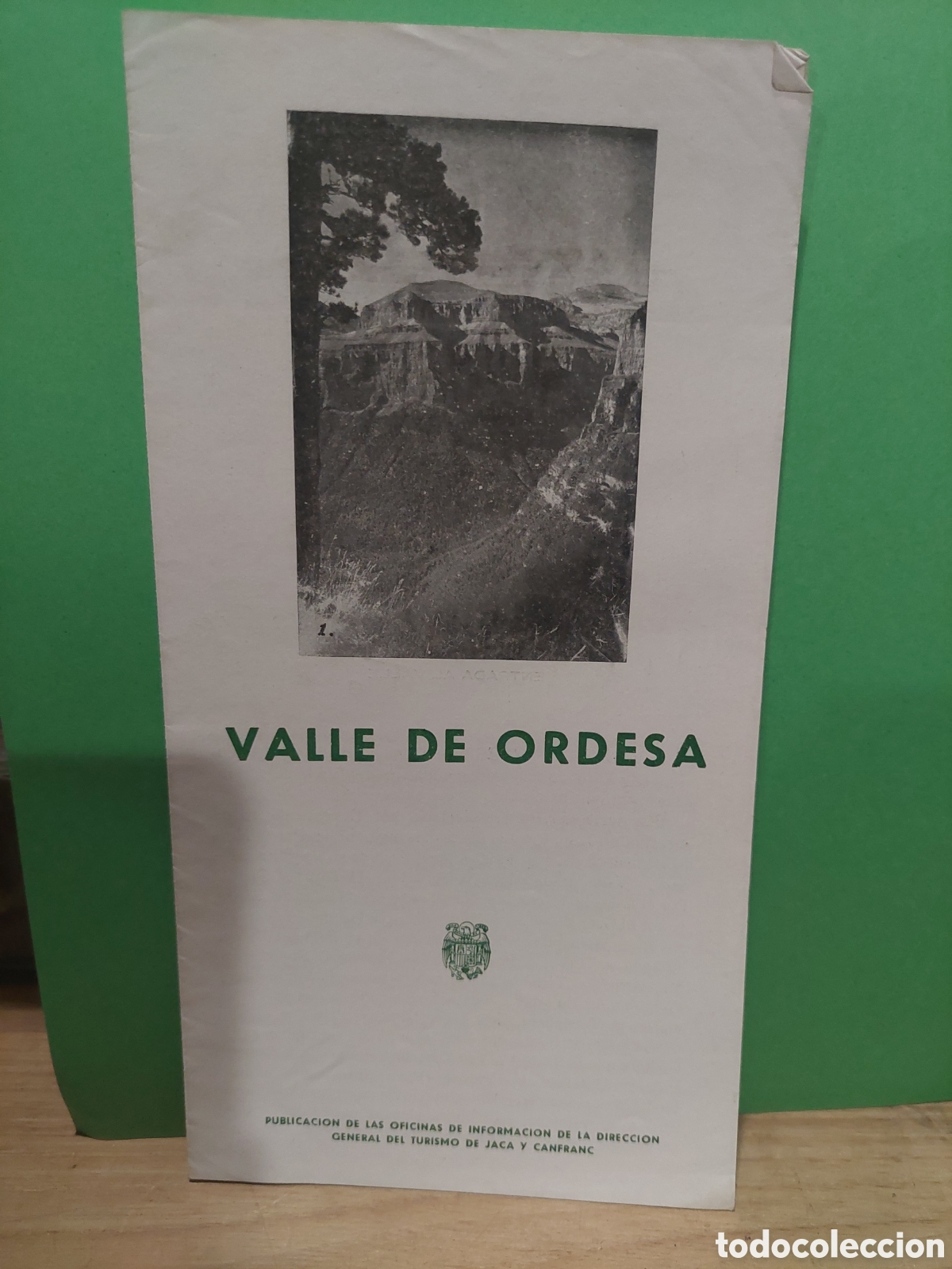 Folletos de turismo: FOLLETO VALLE ORDESA PLANO INFORMATIVO