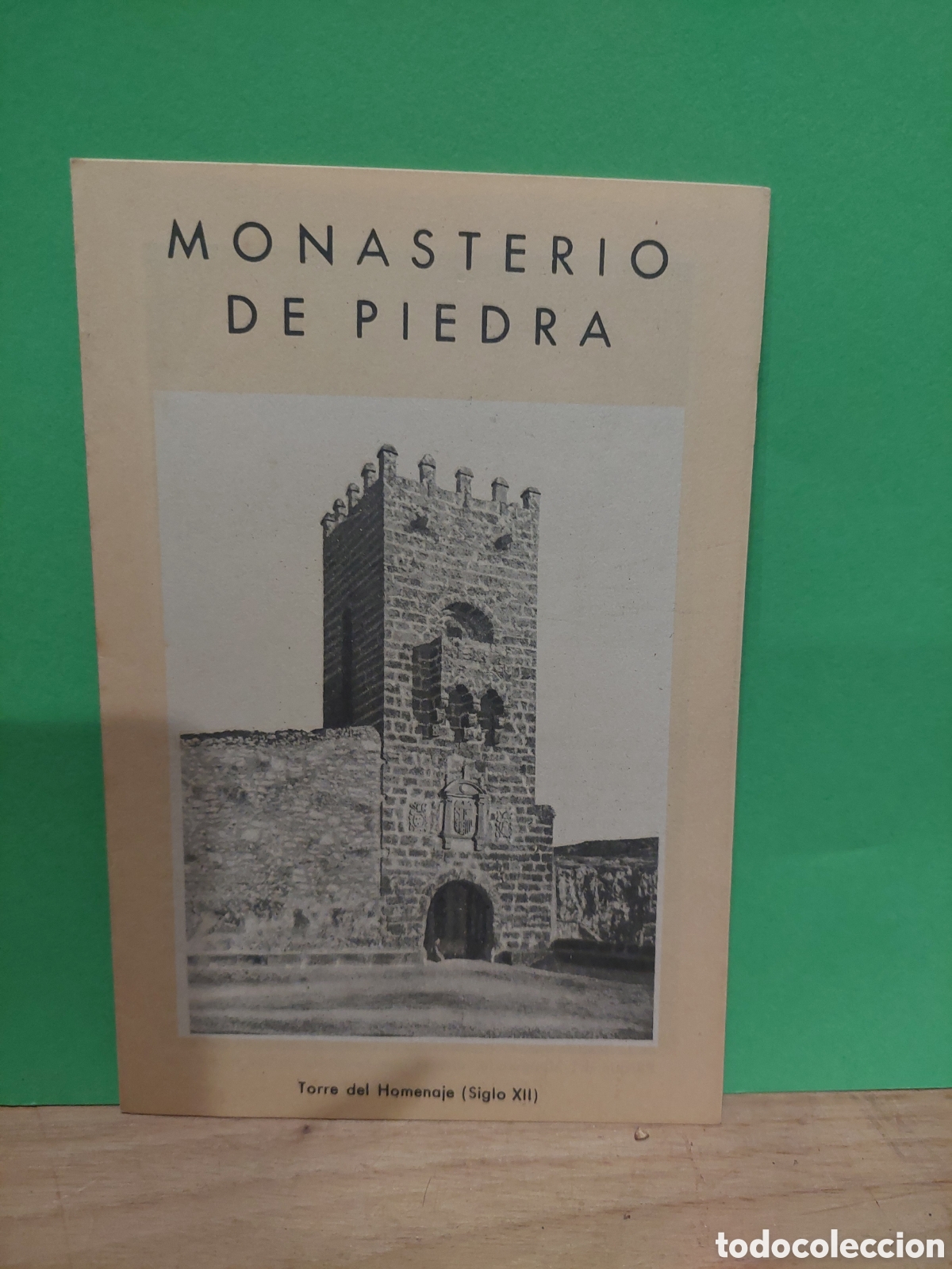 Folletos de turismo: Folleto Monasterio de piedra