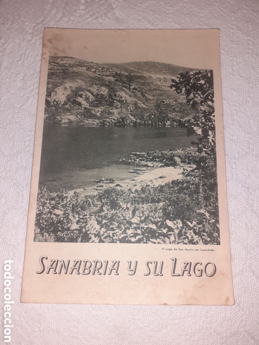 Folletos de turismo: ANTIGUA GUIA DE SANABRIA. ZAMORA. HACIA 1950
