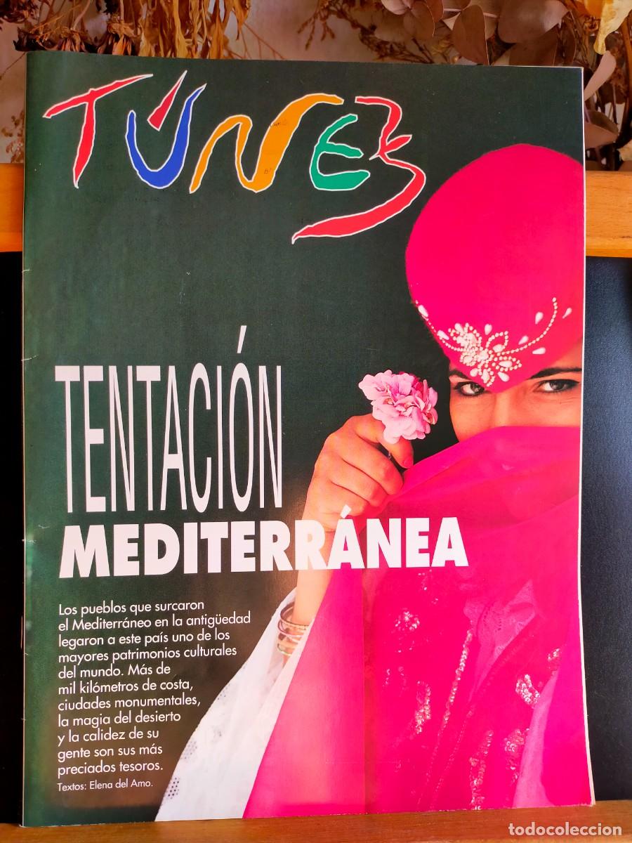 Folletos de turismo: T&Uacute;NEZ. TENTACI&Oacute;N MEDITERR&Aacute;NEA. REVISTA VIAJAR. CUADERNOS. GRUPO ZETA. SIN FECHAR