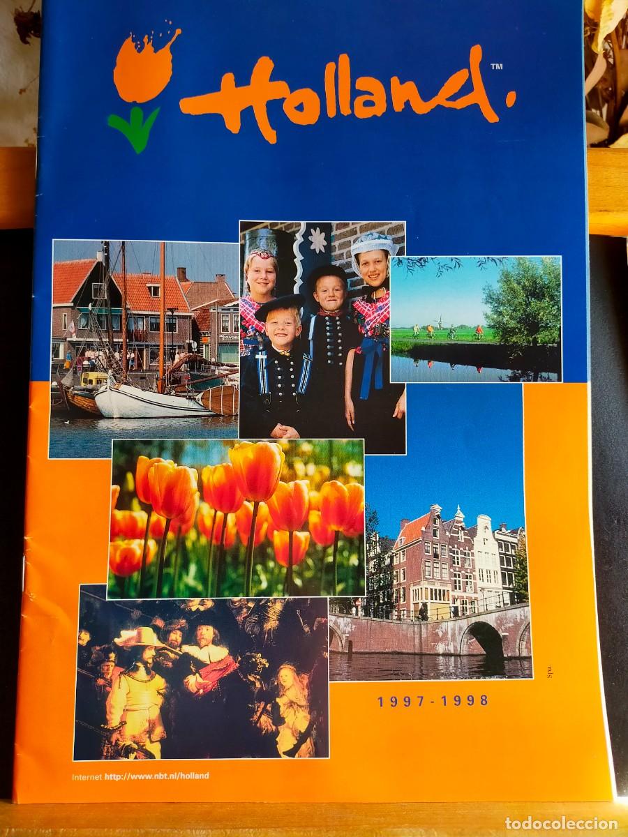 Folletos de turismo: HOLLAND. FORMATO REVISTA 1997-98.
