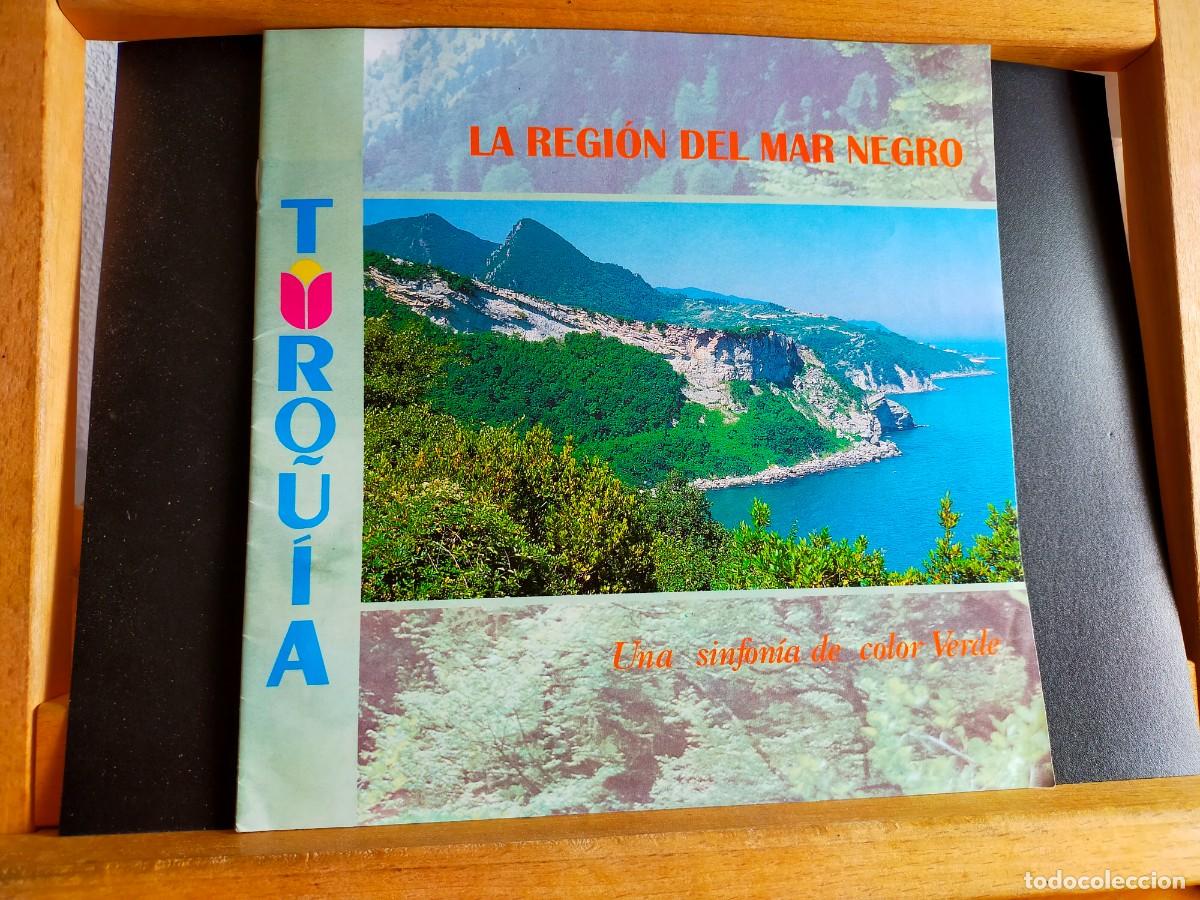 Folletos de turismo: TURQU&Iacute;A. LA REGI&Oacute;N DEL MAR NEGRO. UNA SINFON&Iacute;A DE COLOR VERDE. MINISTERIO DE TURISMO. 1995