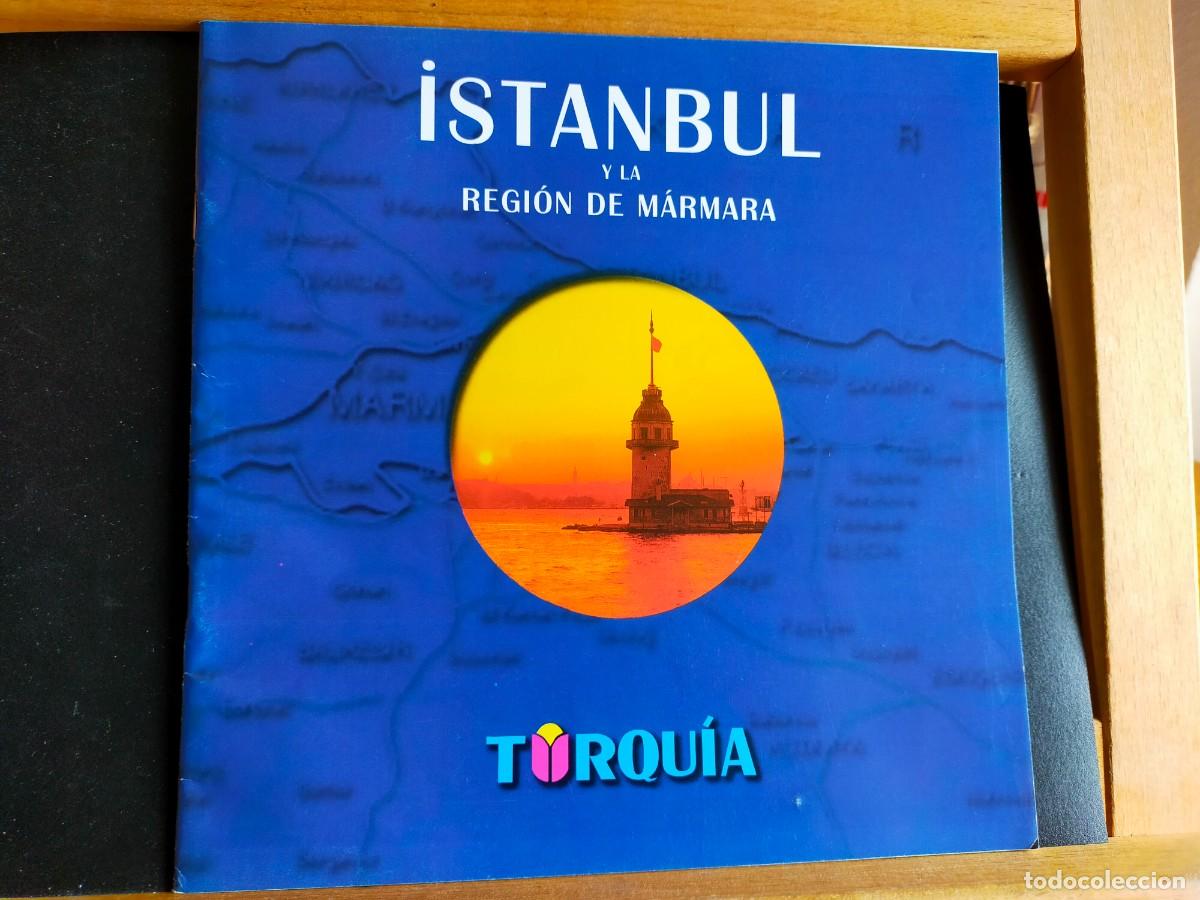 Folletos de turismo: TURQU&Iacute;A. ISTAMBUL Y LA REGI&Oacute;N DE M&Aacute;RMARA. MINISTERIO DE TURISMO DE LA REP&Uacute;BLICA DE TURQU&Iacute;A.