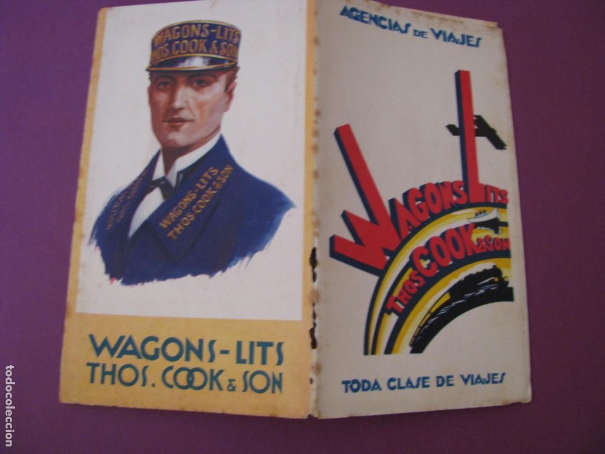 Folletos de turismo: FOLLETO DE TURISMO DEL A&Ntilde;O 1929. WAGONS-LITS & THOS. COOK & SON. EN ESPA&Ntilde;OL