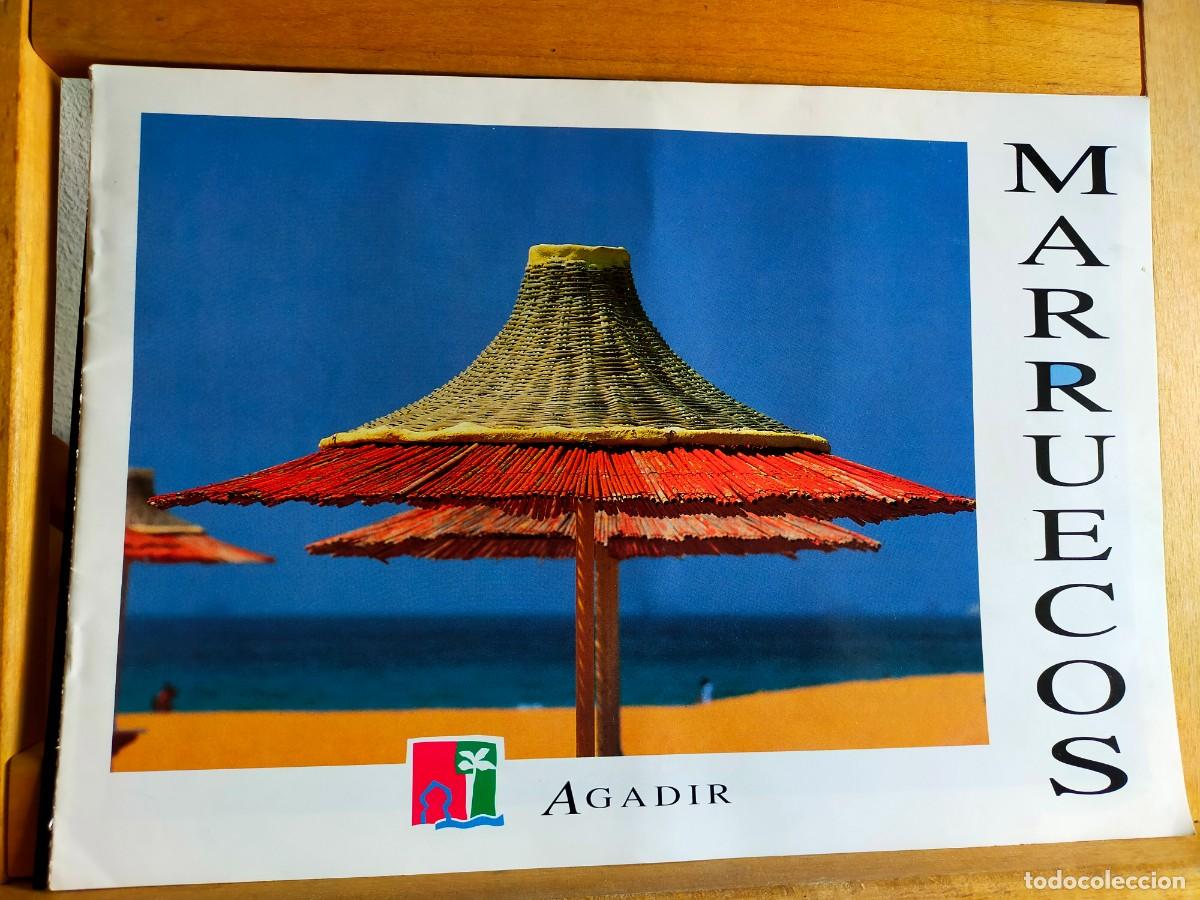 Folletos de turismo: MARRUECOS. AGADIR. OFICINA NACIONAL MARROQU&Iacute; DE TURISMO. 1993.