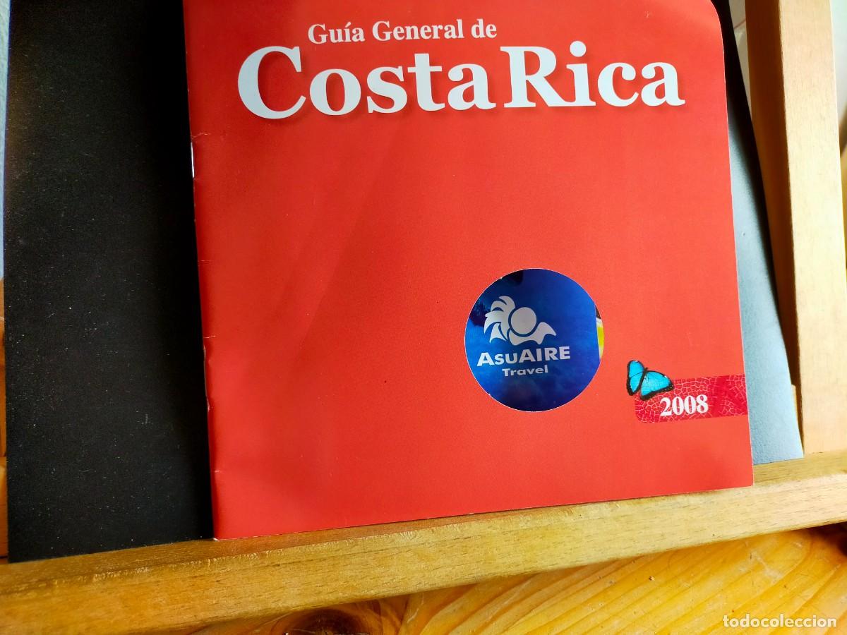 Folletos de turismo: COSTA RICA. GU&Iacute;A GENERAL DE COSTA RICA. ASUAIRE TRAVEL. 2008