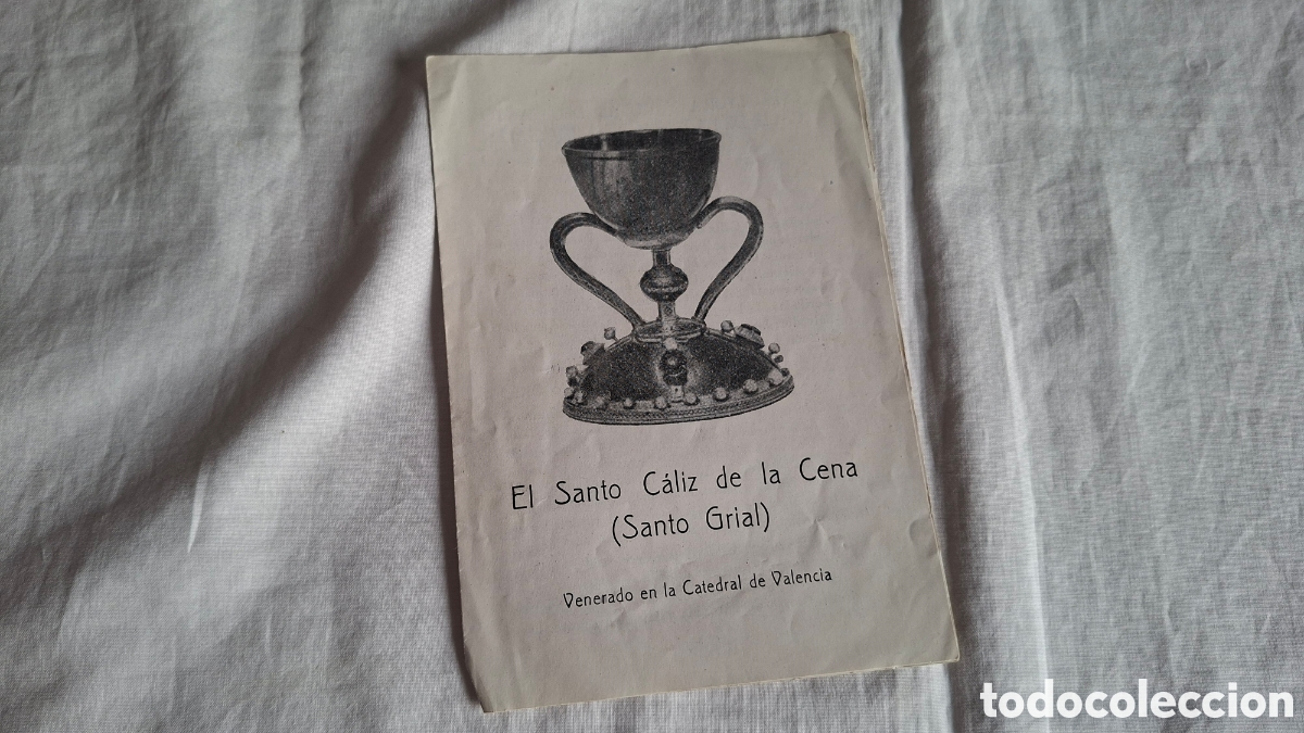 Folletos de turismo: EL SANTO CALIZ DE LA CENA
