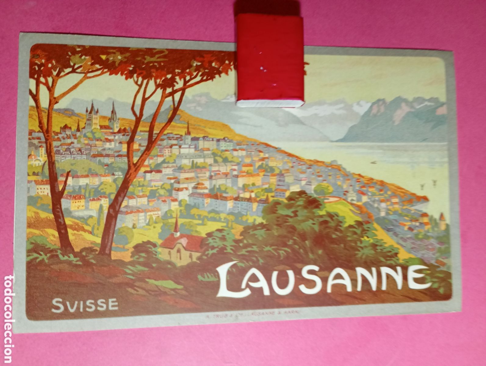 Folletos de turismo: LAUSANNE SUISSE &Eacute;DITE PAR LA SOCI&Eacute;T&Eacute; POUR LE D&Eacute;VELOPPEMENT FINAL XIX INICIO XX 2 LITOGRAF&Iacute;AS