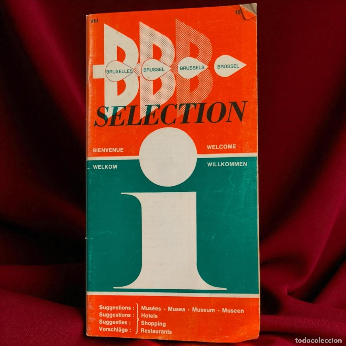 Folletos de turismo: Antiguo Folleto Tur&iacute;stico de Bruselas
