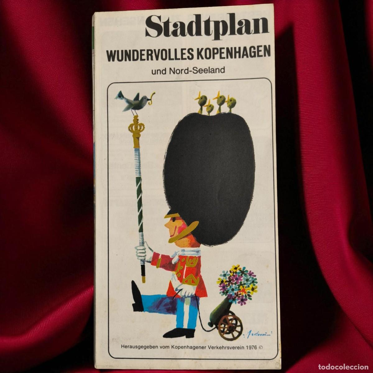 Folletos de turismo: Antiguo Folleto Tur&iacute;stico de Copenhague