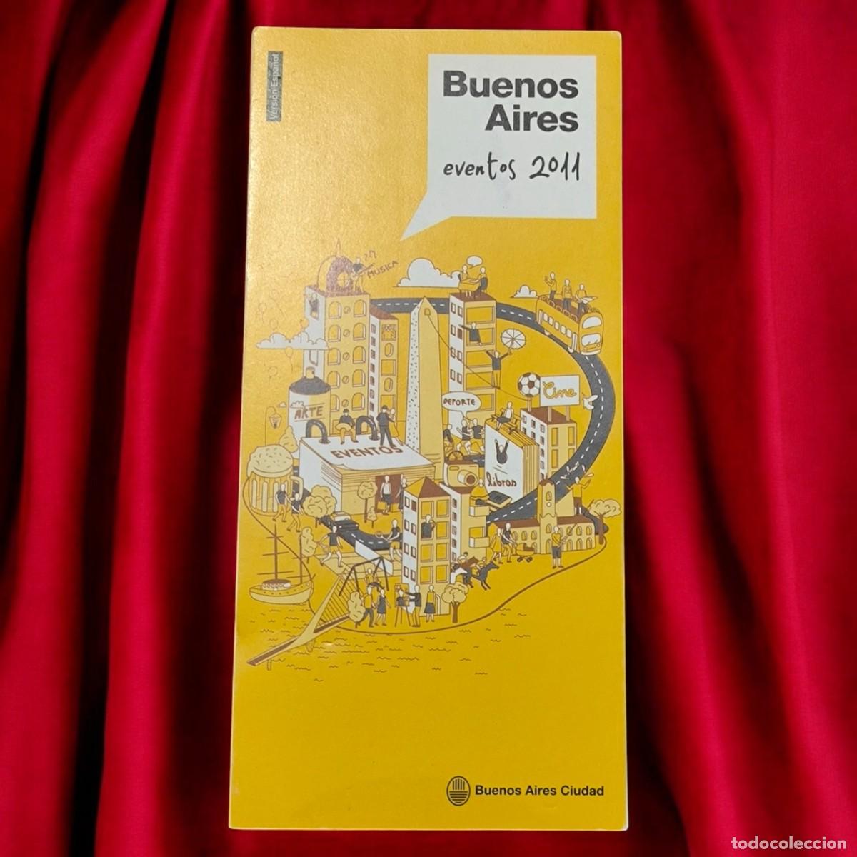 Folletos de turismo: Folleto Tur&iacute;stico - Eventos de Buenos Aires, Argentina