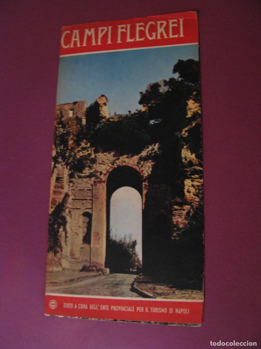 Folletos de turismo: FOLLETO DE TURISMO DE LOS A&Ntilde;OS 50. ITALIA, CAMPI FLEGREI. 1954. EN CASTELLANO