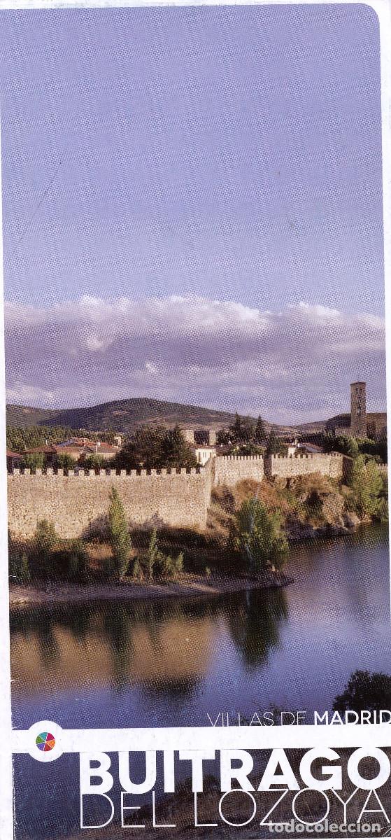 Folletos de turismo: Folleto tur&iacute;stico de Buitrago del Lozoya Comunidad de Madrid, Espa&ntilde;a