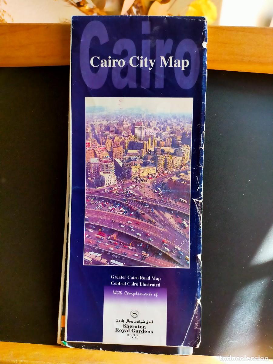 Folletos de turismo: CAIRO CITY MAP. GREATER CAIRO ROAD MAP. CENTRAL CAIRO ILUSTRATED. 2001